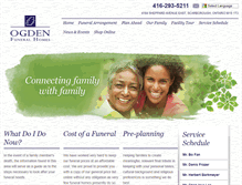 Tablet Screenshot of ogdenfuneralhome.com